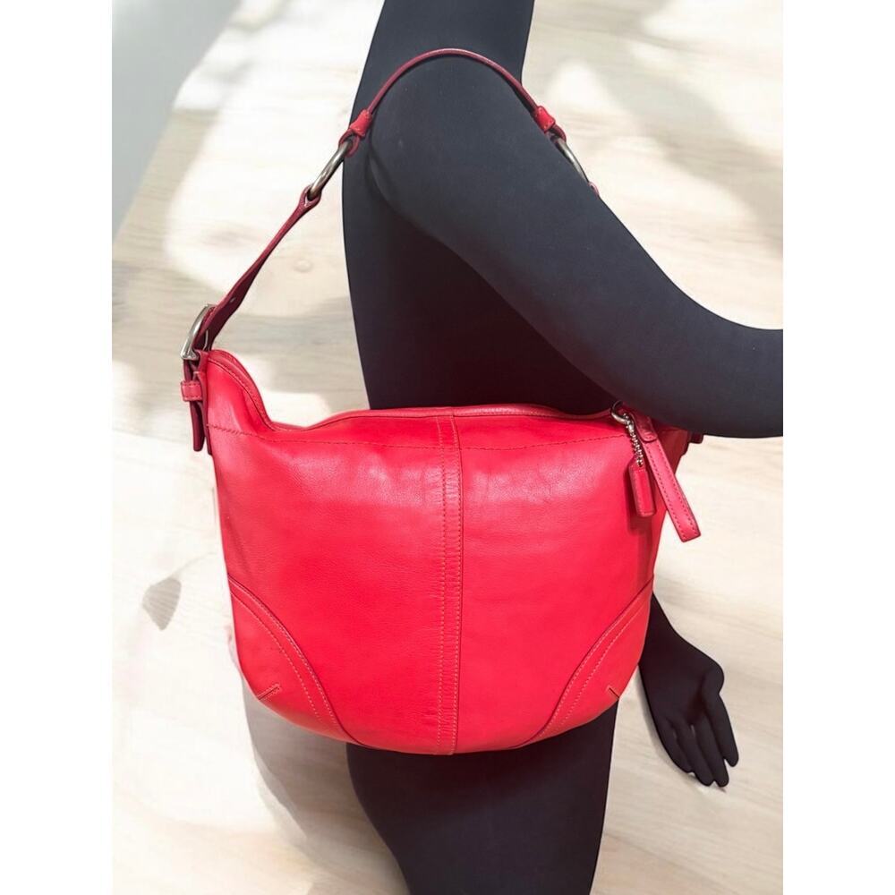 Vintage Coach 3651 Soho Medium Leather Hobo Bag - Picture 6 of 13